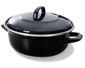 BK Braadpan Fortalit Emaille Zwart ø 26 cm / 3 Liter