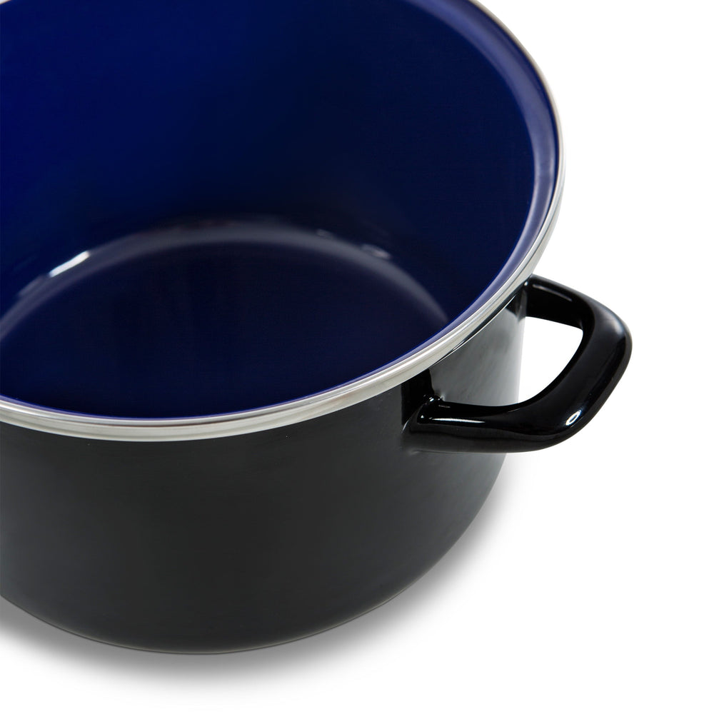 BK Braadpan Fortalit Emaille Zwart ø 26 cm / 3 Liter - detail 1