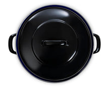 BK Braadpan Fortalit Emaille Zwart ø 26 cm / 3 Liter - bovenaanzicht