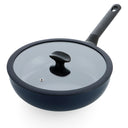 BK Schmorpfanne mit Deckel Enjoy Oxford Blue ø 28 cm - keramische Antihaftbeschichtung