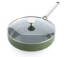 BK Hapjespan met deksel Sublime Olive Green ø 28 cm / 3.6 Liter