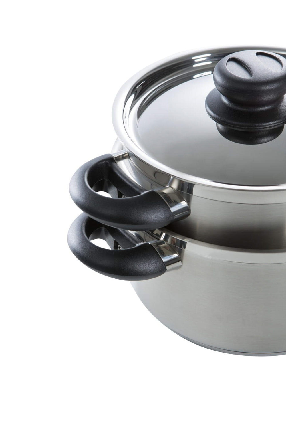 BK Kookpan Karaat+ RVS ø 18 cm / 2.1 Liter - gestapeld