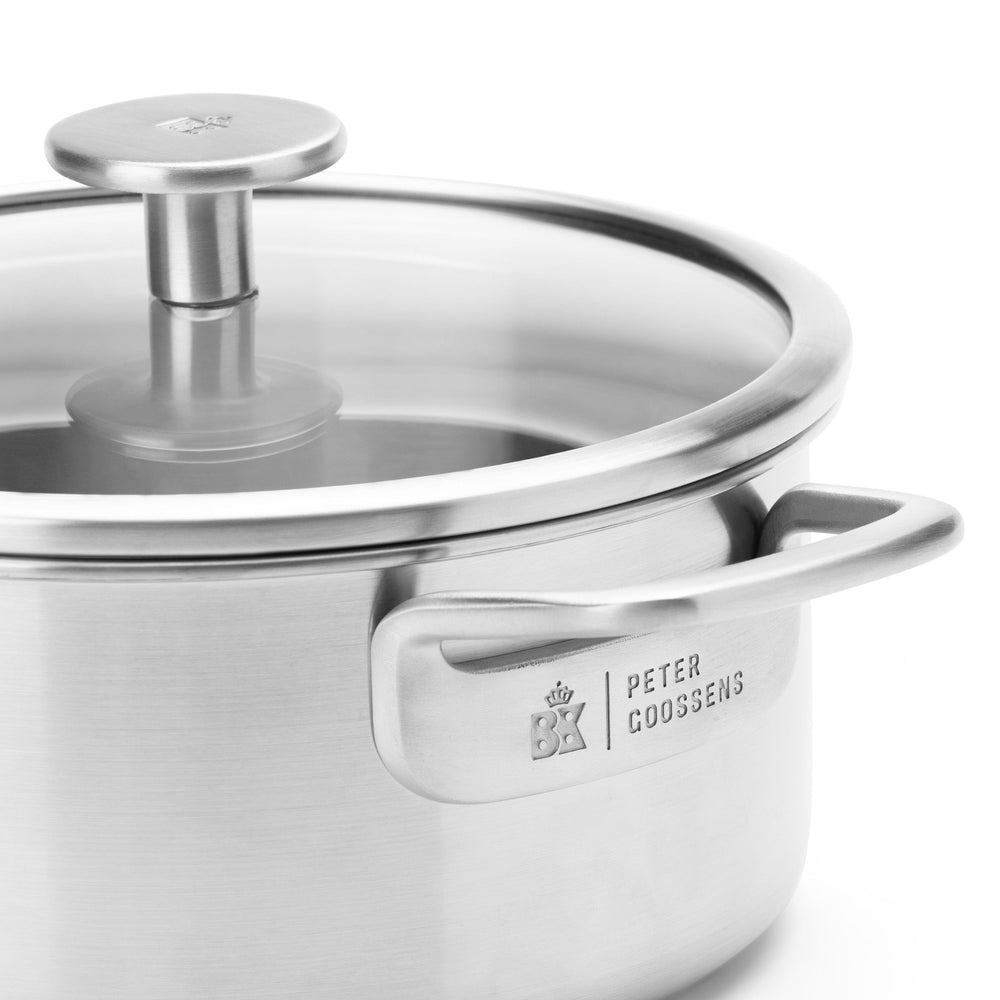BK Kookpan Peter Goossens Maestro 3-Ply RVS ø 20 cm / 2.9 Liter - detail 2