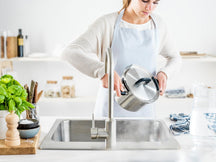 BK Pannenset Flow Cool RVS 4-delig - Kookpan ø 16, 18 & 20 cm & Steelpan ø 16 cm - sfeerbeeld 4