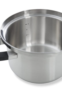 BK Pannenset Flow Cool RVS 4-delig - Kookpan ø 16, 18 & 20 cm & Steelpan ø 16 cm - detail 1