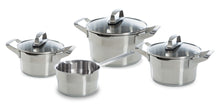BK Pannenset Premium+ RVS 4-delig - Kookpan ø 16, 18 & 20 cm & Steelpan ø 16 cm