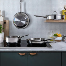 BK Sauteuse Bright RVS ø 20 cm / 2.8 Liter - sfeerbeeld 1
