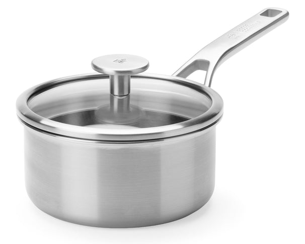BK Stielkasserolle Peter Goossens Maestro 3-Ply Edelstahl ø 16 cm / 1,6 Liter - mit Deckel