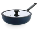 BK Wokpfanne mit Deckel Enjoy Oxford Blue ø 28 cm - keramische Antihaftbeschichtung