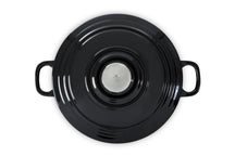 BK Topfset Bourgogne Jet Black Gusseisen 3-teilig - Bräter ø 24, 28 cm & Grillpfanne 26x26 cm - geeignet für alle Wärmequellen