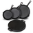 Blackwell Pfannenset aus Gusseisen – Bratpfannen 16, 20 & 25 cm & Grillplatte Ø 30 cm – 4-teilig – geeignet für alle Herdarten