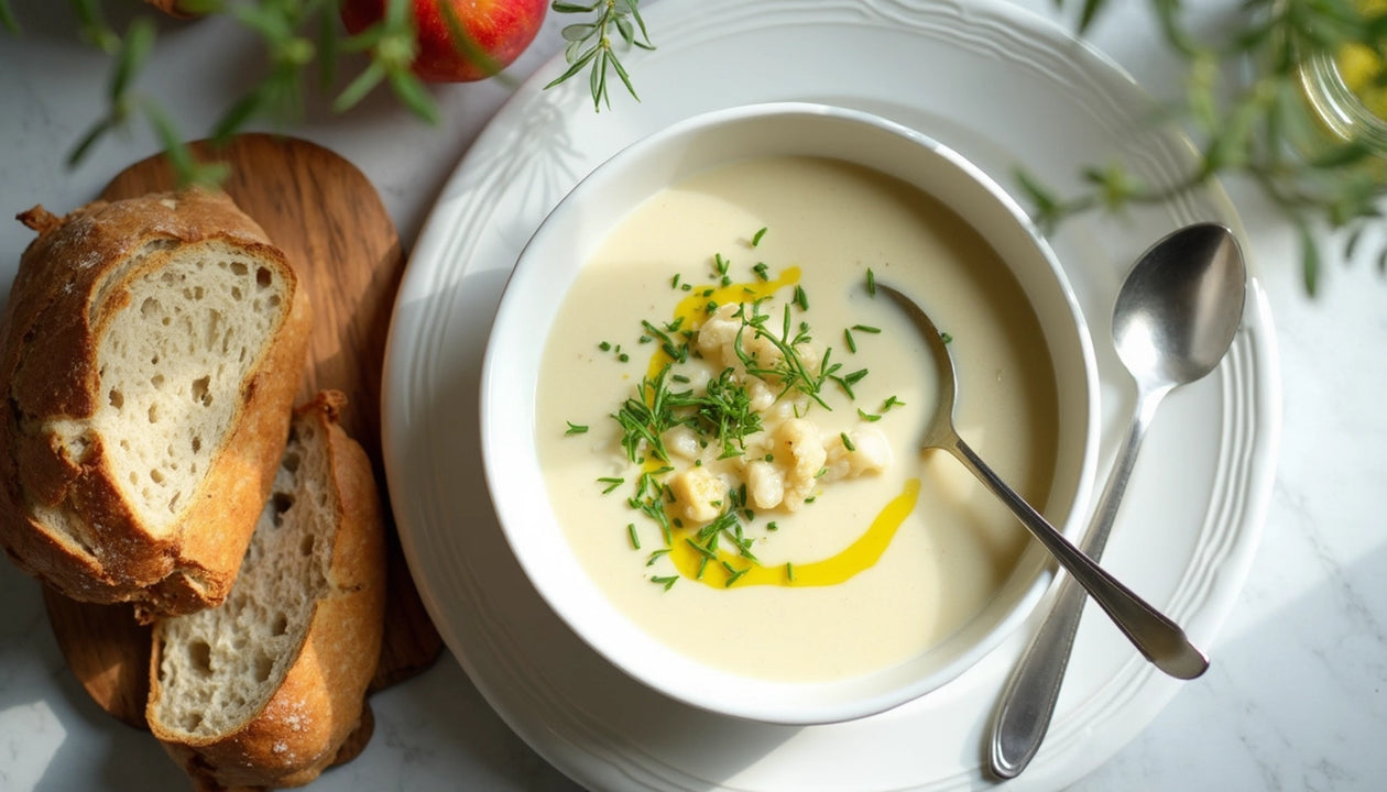 Herzhafte Suppe mit einer subtilen süßen Note