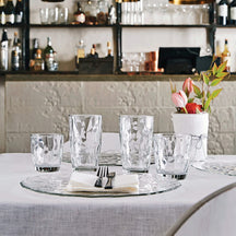 Bormioli Rocco Glas-Set - Wassergläser - Transparent - Diamant - 300 ml - 12-teilig