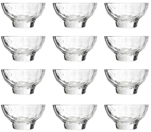Bormioli Rocco Eisbecher - Sorbetgläser - Diamant - 225 ml - 12 Stück