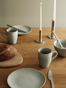 Broste Copenhagen Frühstücksset Nordic Marsh 12-teilig / 4 Personen - 4 Frühstückteller, 4 Schalen und 4 Tassen