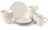 Broste Copenhagen Frühstücksset Nordic Vanilla 12-teilig / 4 Personen - 4 Frühstückteller, 4 Schalen und 4 Tassen