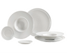 Broste Copenhagen Pastaset Stevns 6-teilig / 2 Personen - 2 Speisetelle, 2 Pastateller und 2 Kleine Teller