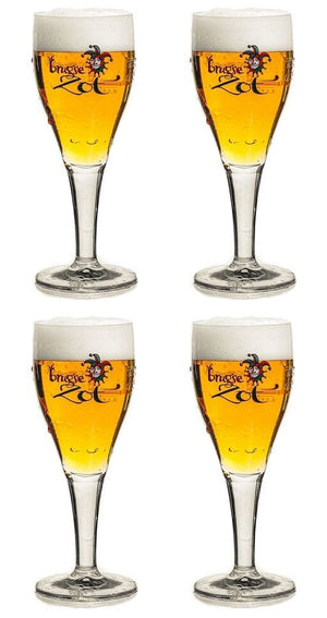 Brugse Zot Biergläser 330 ml - 4 Stück
