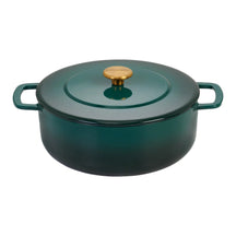 Combekk Braadpan met deksel Gietijzer Holly Green ø 24 cm / 3.8 Liter
