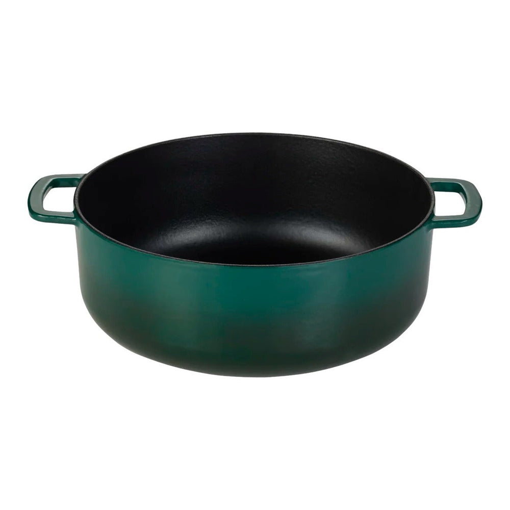 Combekk Pannenset Gietijzer Holly Green 3-delig - Braadpan ø 24 cm - zonder deksel