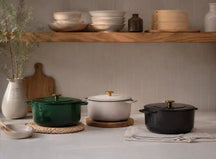 Combekk Braadpan met deksel Gietijzer Zwart ø 24 cm / 3.8 Liter - sfeerbeeld 3