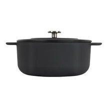 Combekk Braadpan met deksel Gietijzer Zwart ø 24 cm / 3.8 Liter - zijaanzicht