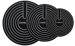 Combekk Induktionsmatte / Induktionskochfeld Schutzmatte Silikon - Ø 18 / 24 / 28 cm - 3 Stück