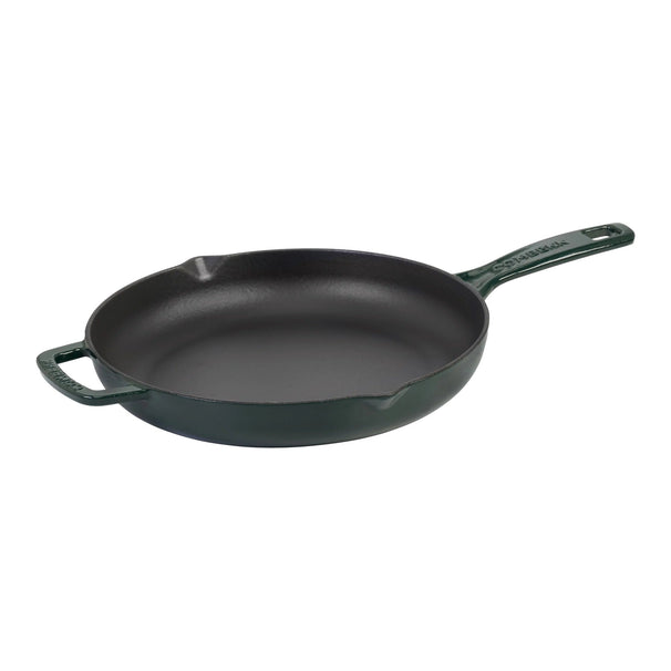 Combekk Bratpfanne Classic Gusseisen Holly Green ø 26 cm - emaillierte Antihaftbeschichtung