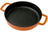Combekk Koekenpan Skillet met 2 grepen Gietijzer Orange ø 24 cm