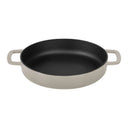 Combekk Bratpfanne mit 2 Griffen Gusseisen Sand ø 24 cm - emaillierte Antihaftbeschichtung