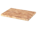 Continenta Holz Schneidebrett - Stirnholz - 35 x 25 cm