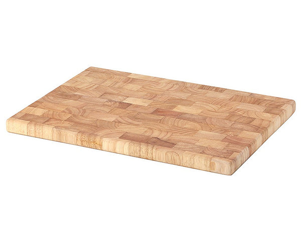 Continenta Holz Schneidebrett - Stirnholz - 35 x 25 cm
