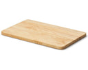 Continenta Holz Schneidebrett - Gummibaumholz - 24 x 15 cm