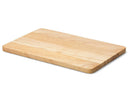 Continenta Holz Schneidebrett - Gummibaumholz - 29 x 18,5 cm