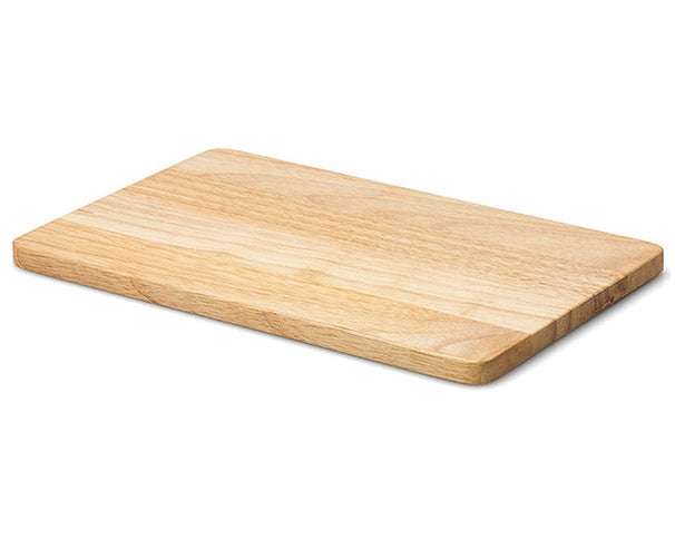 Continenta Holz Schneidebrett - Gummibaumholz - 29 x 18,5 cm