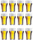 Cookinglife Biergläser Nonic 340 ml - 12 Stück