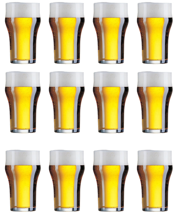 Cookinglife Biergläser Nonic 340 ml - 12 Stück