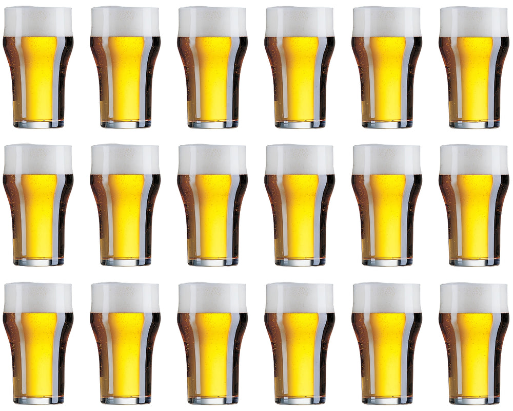 Cookinglife Biergläser Nonic 340 ml - 18 Stück