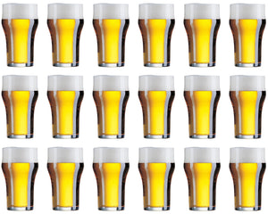 Cookinglife Biergläser Nonic 340 ml - 18 Stück