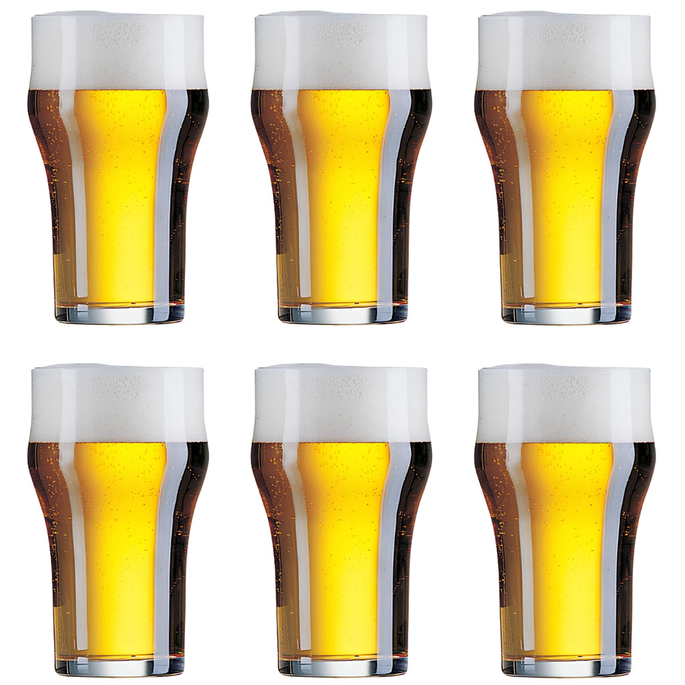 Cookinglife Biergläser Nonic 340 ml - 6 Stück