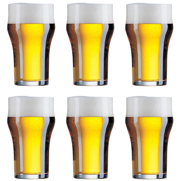 Cookinglife Biergläser Nonic 340 ml - 6 Stück