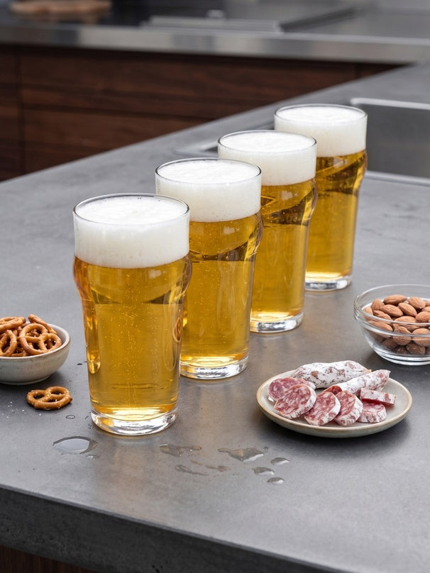 Cookinglife Biergläser Nonic 340 ml - 6 Stück