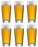 Cookinglife Biergläser Willybecher 330 ml - 6 Stück