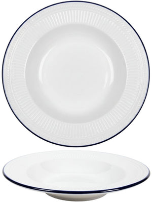 Cookinglife Tiefe Teller / Pastateller Whitmore ø 22 cm - 6 Stück
