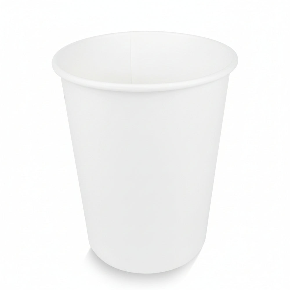 Cookinglife Papierbecher - Einweg Kaffeebecher 230 ml aus Karton - Weiß - 50 Stk
