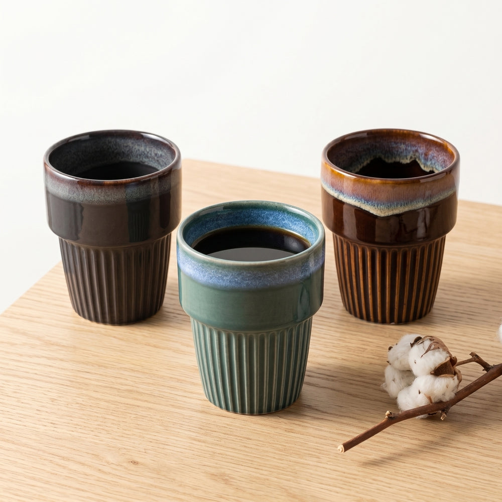 Cookinglife Kaffeetassen / Senseo Tassen - Horizon - 200 ml - 6 Stück