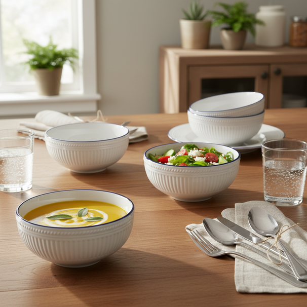 Cookinglife Suppenschalen / Schalen Whitmore ø 15,5 cm - 6 Stück