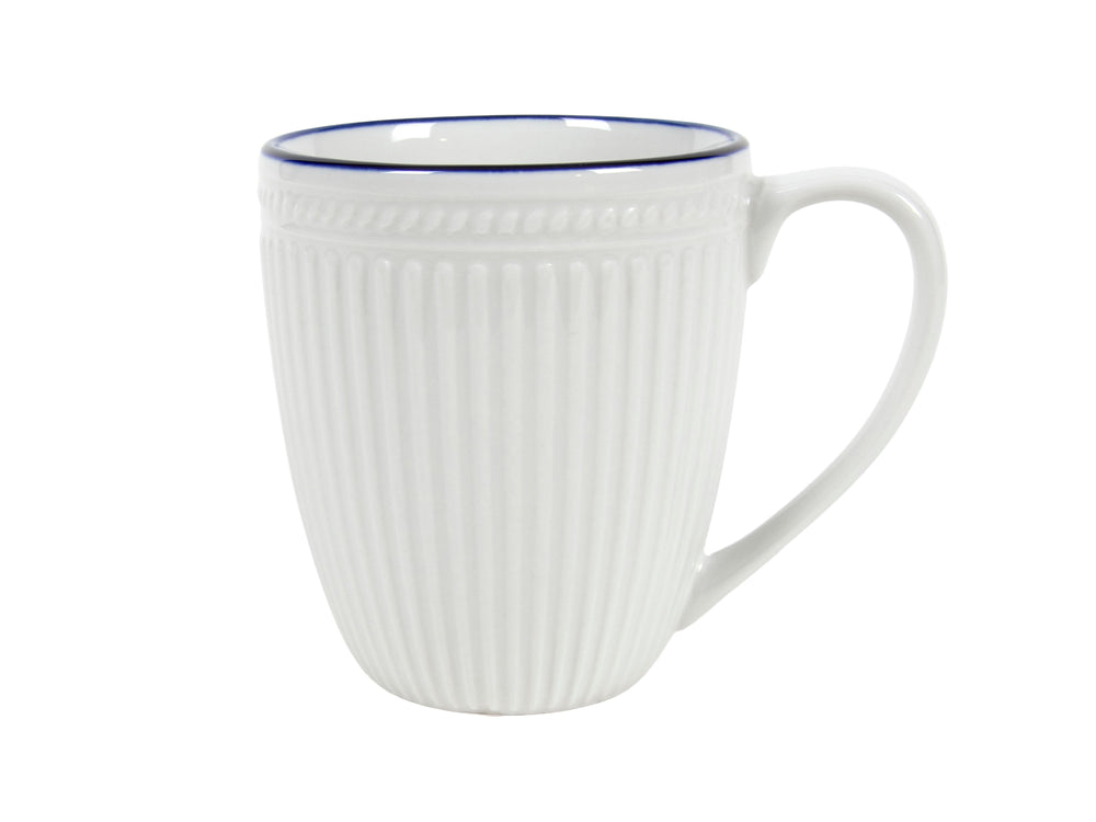 Cookinglife Geschirrset Whitmore 30-teilig / 6 Personen - 6 Speiseteller, 6 Frühstückteller, 6 tiefe Teller, 6 Schalen und 6 Tassen