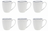 Cookinglife Kaffeebecher Whitmore 350 ml - 6 Stück