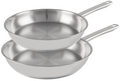 Cookinglife Bratpfannenset Superior Ø 24 und 28 cm – geeignet für alle Wärmequellen – ohne Antihaftbeschichtung